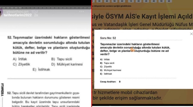 KPSS’deki çok sayıda sorunun aynı olduğunun iddia edildiği Yediiklim Yayınevi&#039;nden açıklama