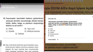 KPSS’deki çok sayıda sorunun aynı olduğunun iddia edildiği Yediiklim Yayınevi'nden açıklama