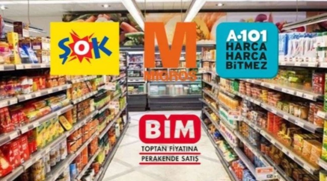 Migros, Carrefoursa, Bim, Şok ve A101 ile ilgili yeni karar