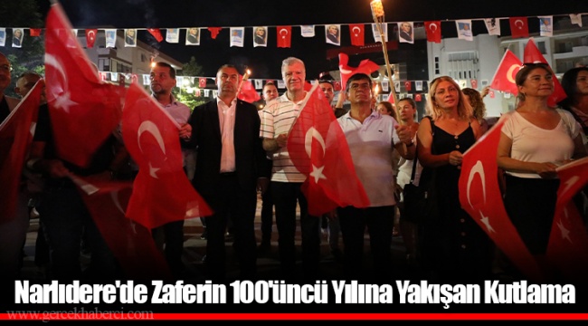 Narlıdere'de Zaferin 100'üncü Yılına Yakışan Kutlama