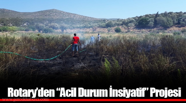Rotary’den “Acil Durum İnsiyatif” Projesi