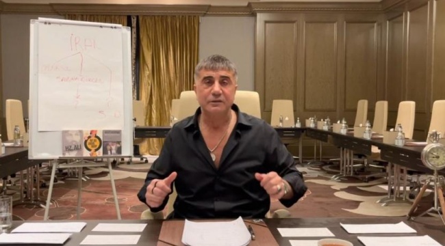 Sedat Peker'den Saray'a uzanan rüşvet ağı iddiası: 'Hırsız Cumhurbaşkanı Danışmanı'