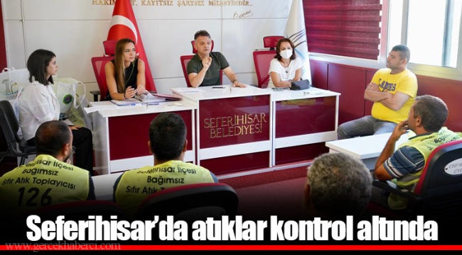 Seferihisar’da atıklar kontrol altında