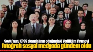 Soylu’nun, KPSS skandalının odağındaki Yediiklim Yayınevi fotoğrafı sosyal medyada gündem oldu