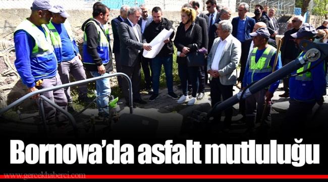 Vatandaşlar hızla süren  yol yenileme çalışmalarından memnun