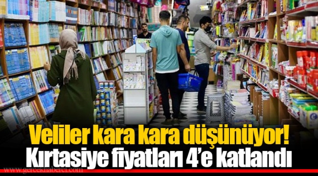 Veliler kara kara düşünüyor! Kırtasiye fiyatları 4’e katlandı