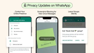 WhatsApp'a yeni özellikler: 'Çevrimiçi' görülme kontrol edilebilecek, gruptan sessizce çıkılabilecek