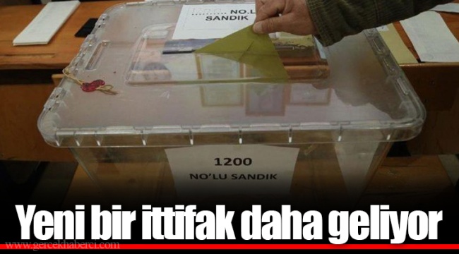 Yeni bir ittifak daha geliyor