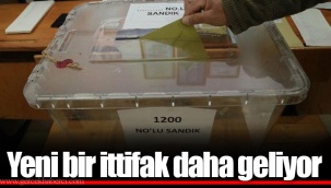 Yeni bir ittifak daha geliyor