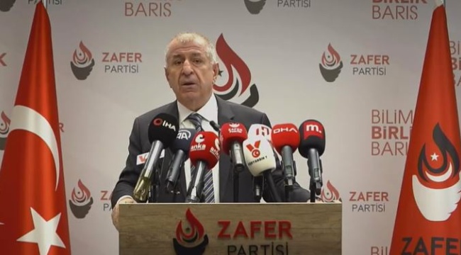 Zafer Partisi Genel Başkanı Özdağ: Hedef seçimlere kadar 3 milyon Suriyeliye vatandaşlık vermekmiş