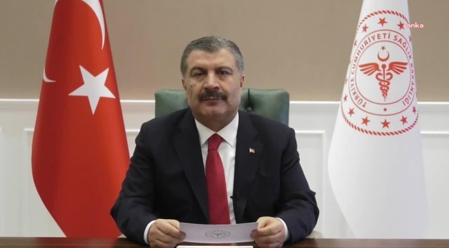 Bakan Koca, Covid-19 testinin negatif çıktığını duyurdu