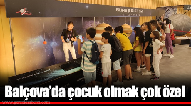 Balçova’da çocuk olmak çok özel