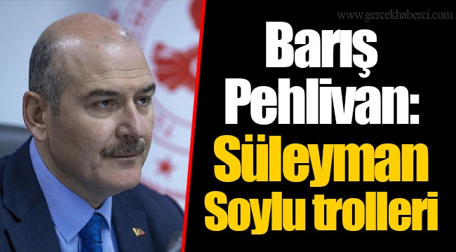 Barış Pehlivan: Süleyman Soylu trolleri