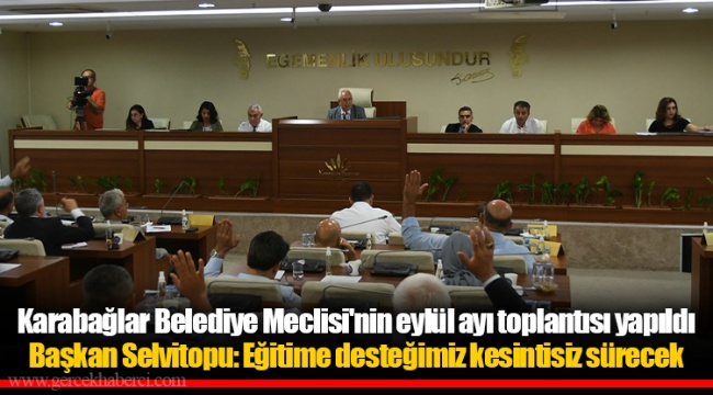 Başkan Selvitopu: Eğitime desteğimiz kesintisiz sürecek