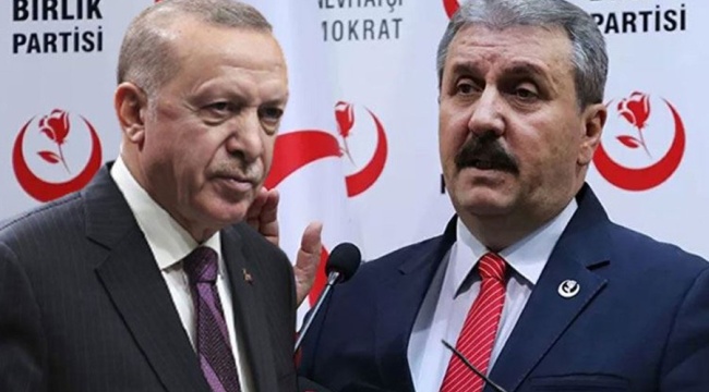 BBP lideri 'tereddütümüz yok' diyerek duyurdu: 'Hedefimiz Erdoğan'ın seçilmesi'
