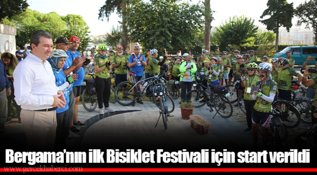 Bergama’nın ilk Bisiklet Festivali için start verildi