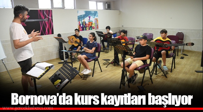 Bornova’da kurs kayıtları başlıyor