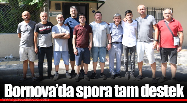 Bornova’da spora tam destek