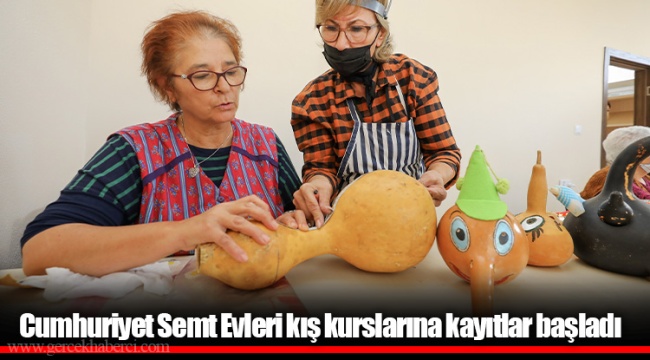 Cumhuriyet Semt Evleri kış kurslarına kayıtlar başladı
