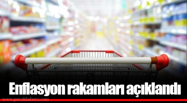 Enflasyon rakamları açıklandı