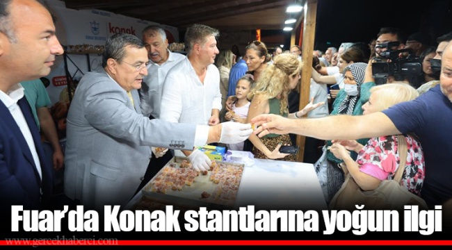 Fuar’da Konak stantlarına yoğun ilgi
