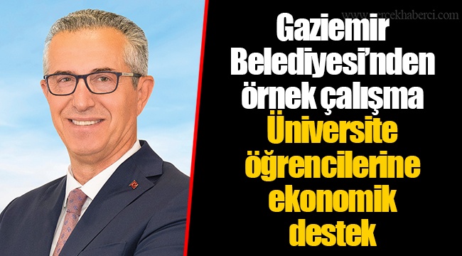 Gaziemir Belediyesi’nden örnek çalışma