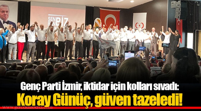 Genç Parti İzmir, iktidar için kolları sıvadı: Koray Günüç, güven tazeledi!