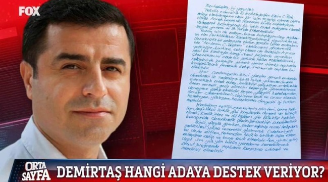 HDP’li isimler Demirtaş’ın ortak aday mektubunu yorumladı: HDP’nin tarif ettiğine yakın bir profil anlatılmış