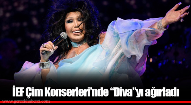 İEF Çim Konserleri’nde “Diva”yı ağırladı