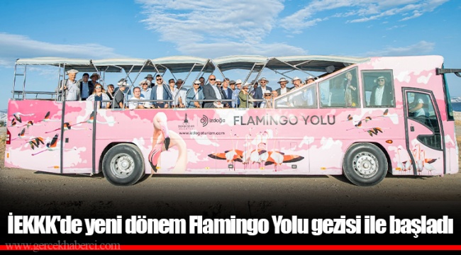İEKKK'de yeni dönem Flamingo Yolu gezisi ile başladı
