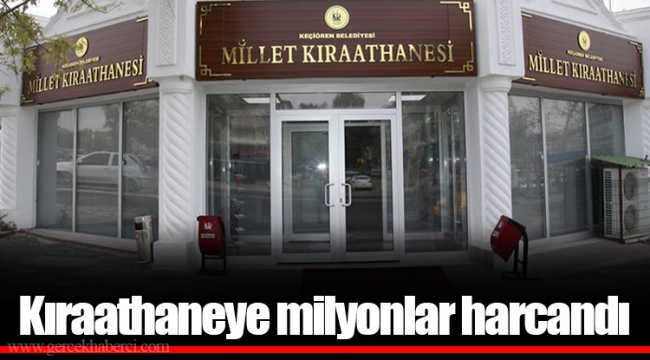 Kıraathaneye milyonlar harcandı