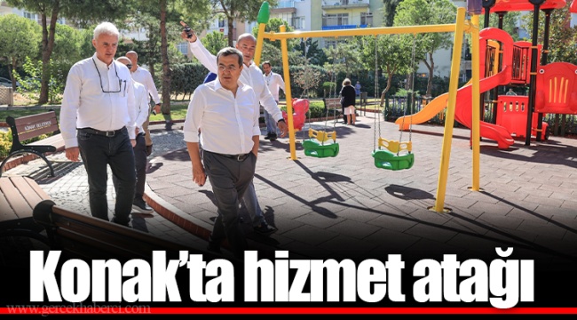Konak’ta hizmet atağı