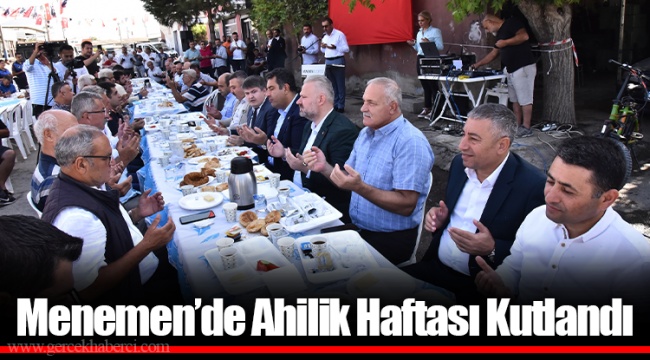 Menemen’de Ahilik Haftası Kutlandı   