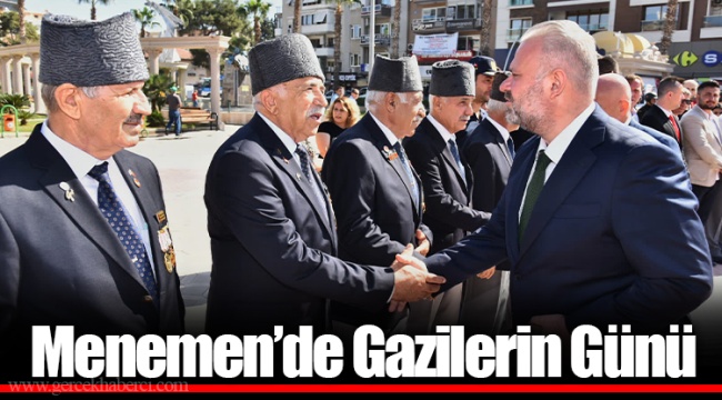 Menemen’de Gazilerin Günü 