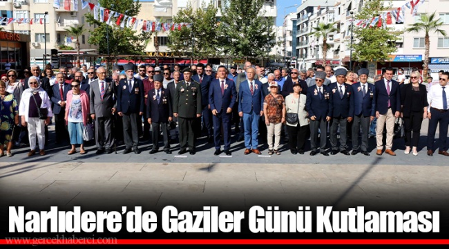 Narlıdere’de Gaziler Günü Kutlaması