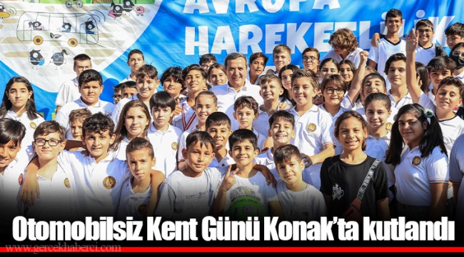 Otomobilsiz Kent Günü Konak’ta kutlandı