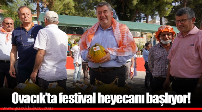 Ovacık’ta festival heyecanı başlıyor!  