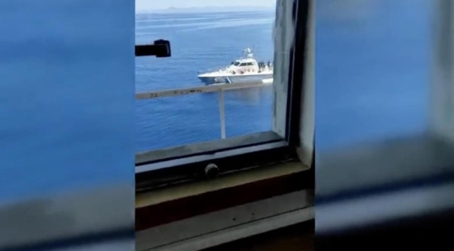 Sahil Güvenlik Komutanlığı: Yunanistan, Bozcaada açıklarındaki Ro-Ro gemisine taciz ateşi açtı