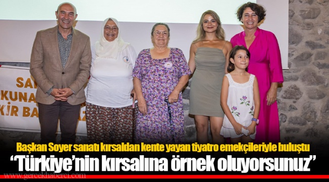 “Türkiye’nin kırsalına örnek oluyorsunuz”