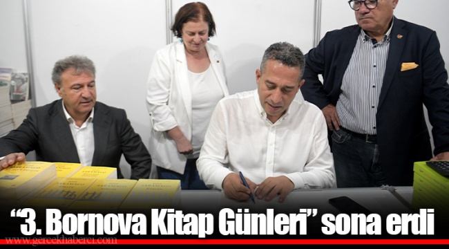 “3. Bornova Kitap Günleri” sona erdi