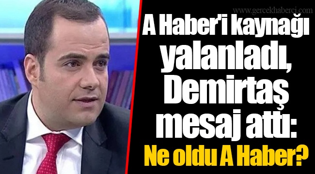 A Haber'i kaynağı yalanladı, Demirtaş mesaj attı: Ne oldu A Haber?
