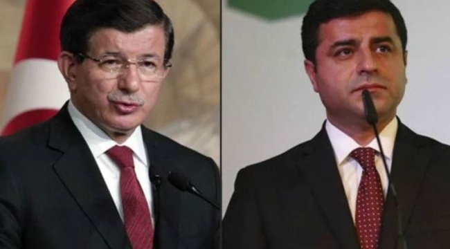Ahmet Davutoğlu, Selahattin Demirtaş hakkındaki şikayetinden vazgeçti