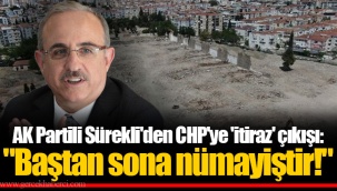 AK Partili Sürekli'den CHP'ye 'itiraz' çıkışı:
