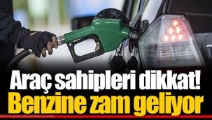 Araç sahipleri dikkat! Benzine zam geliyor