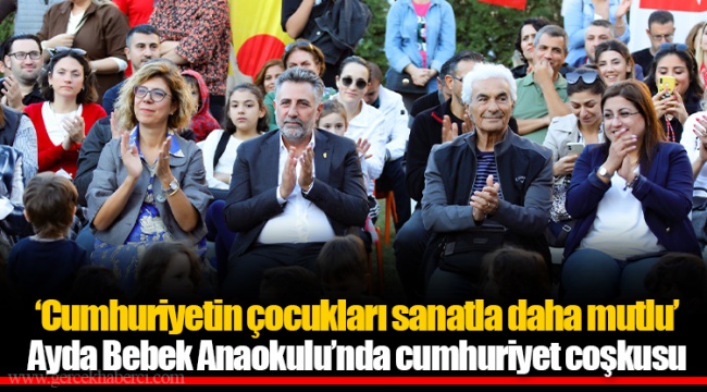 Ayda Bebek Anaokulu'nda cumhuriyet coşkusu