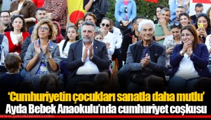 Ayda Bebek Anaokulu'nda cumhuriyet coşkusu