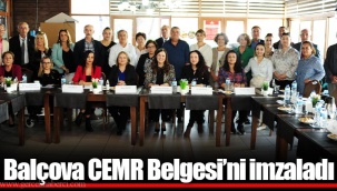 Balçova CEMR Belgesi’ni imzaladı