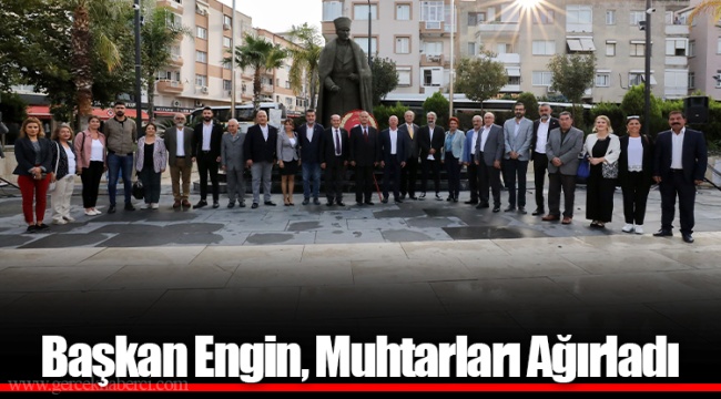 Başkan Engin, Muhtarları Ağırladı