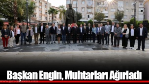 Başkan Engin, Muhtarları Ağırladı