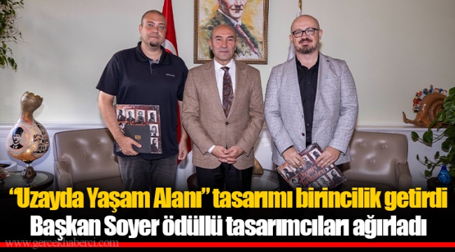 Başkan Soyer ödüllü tasarımcıları ağırladı